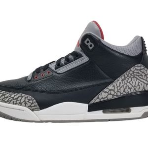 Nike Air Jordan Retro 3 OG Black Cement 2018 Size 11 Pre-Owned 854262-001 NO BOX